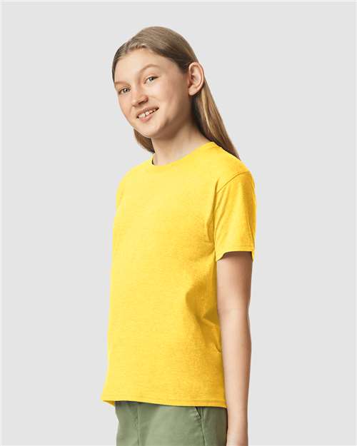 Gildan Youth Softstyle® CVC T-Shirt - 64000BCVC Daisy Mist