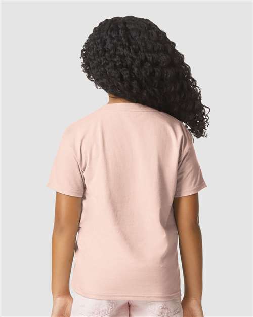 Gildan Youth Softstyle® CVC T-Shirt - 64000BCVC Dusty Rose