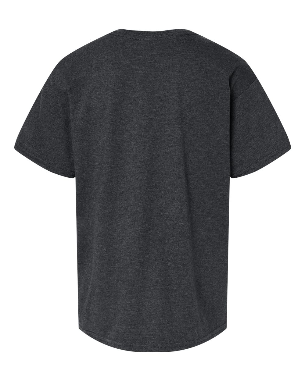 Gildan Youth Softstyle® CVC T-Shirt - 64000BCVC Pitch Black Mist