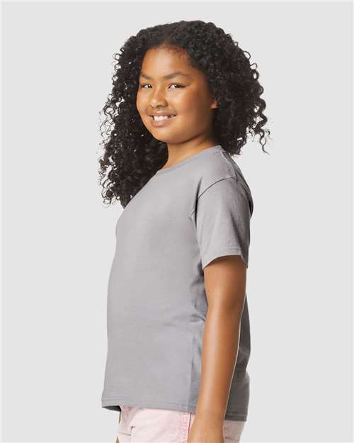 Gildan Youth Softstyle® CVC T-Shirt - 64000BCVC Cement