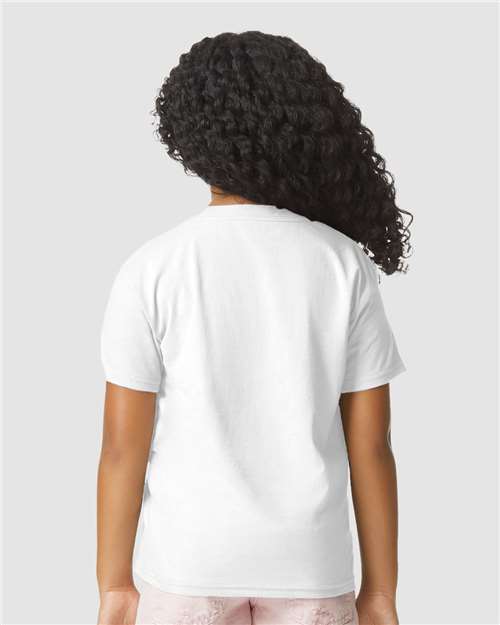 Gildan Youth Softstyle® CVC T-Shirt - 64000BCVC White
