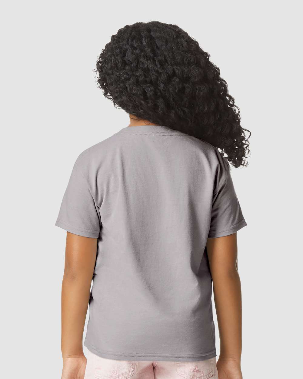 Gildan Youth Softstyle® CVC T-Shirt - 64000BCVC Cement