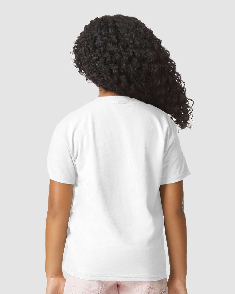 Gildan Youth Softstyle® CVC T-Shirt - 64000BCVC White
