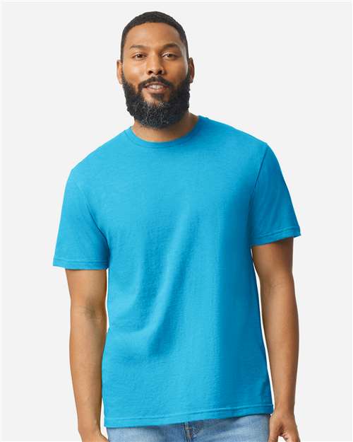 Gildan Unisex Softstyle® CVC T-Shirt - 64000CVC Caribbean Mist