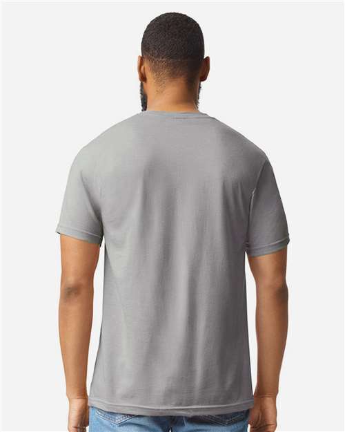 Gildan Unisex Softstyle® CVC T-Shirt - 64000CVC Cement