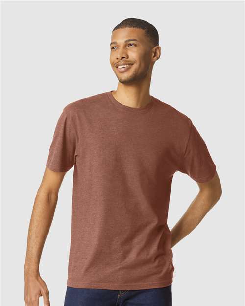 Gildan Unisex Softstyle® CVC T-Shirt - 64000CVC Cocoa Mist
