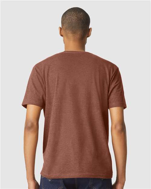 Gildan Unisex Softstyle® CVC T-Shirt - 64000CVC Cocoa Mist