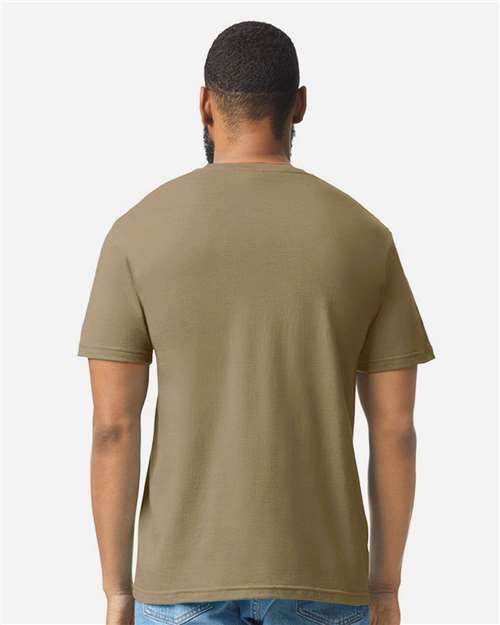 Gildan Unisex Softstyle® CVC T-Shirt - 64000CVC Dune Mist