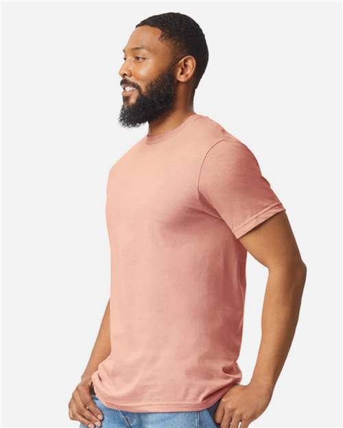 Gildan Unisex Softstyle® CVC T-Shirt - 64000CVC Dusty Rose