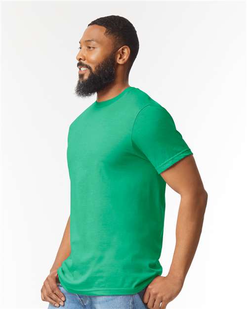 Gildan Unisex Softstyle® CVC T-Shirt - 64000CVC Kelly Mist