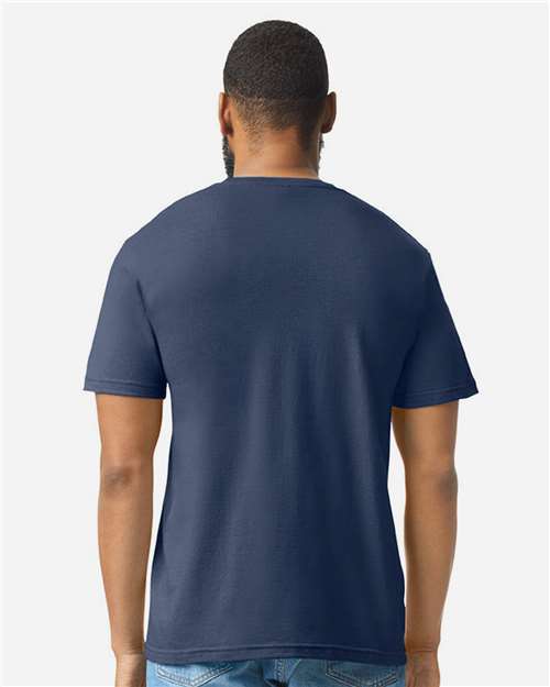 Gildan Unisex Softstyle® CVC T-Shirt - 64000CVC Navy Mist