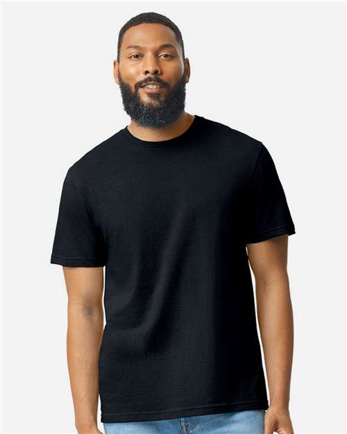 Gildan Unisex Softstyle® CVC T-Shirt - 64000CVC Pitch Black