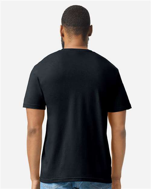 Gildan Unisex Softstyle® CVC T-Shirt - 64000CVC Pitch Black