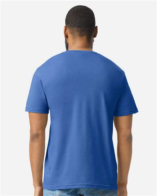 Gildan Unisex Softstyle® CVC T-Shirt - 64000CVC Royal Mist
