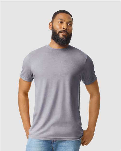 Gildan Unisex Softstyle® CVC T-Shirt - 64000CVC Sport Grey