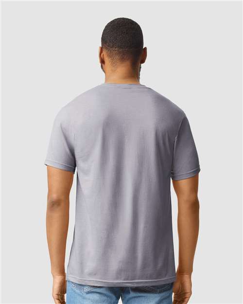 Gildan Unisex Softstyle® CVC T-Shirt - 64000CVC Sport Grey