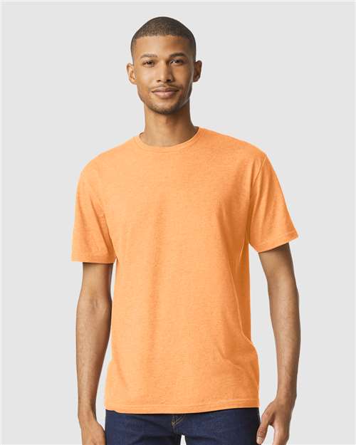 Gildan Unisex Softstyle® CVC T-Shirt - 64000CVC Tangerine Mist