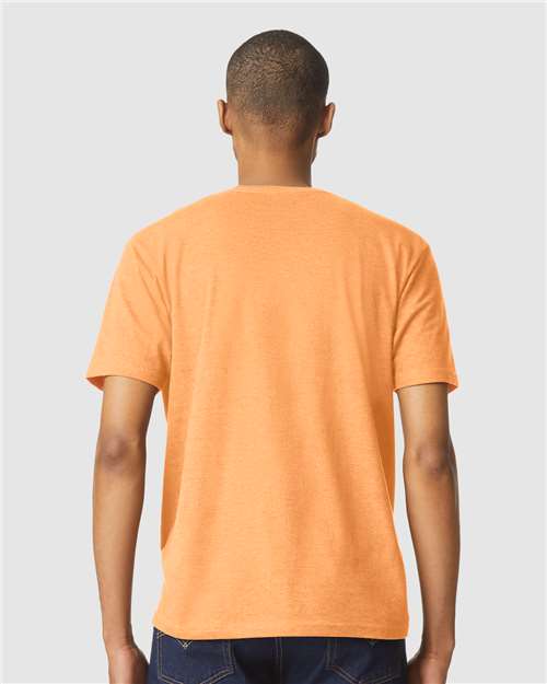 Gildan Unisex Softstyle® CVC T-Shirt - 64000CVC Tangerine Mist