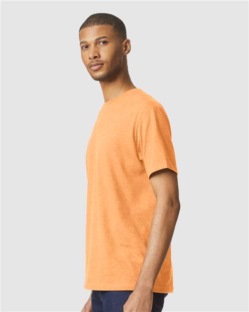 Gildan Unisex Softstyle® CVC T-Shirt - 64000CVC Tangerine Mist
