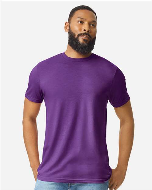 Gildan Unisex Softstyle® CVC T-Shirt - 64000CVC Amethyst