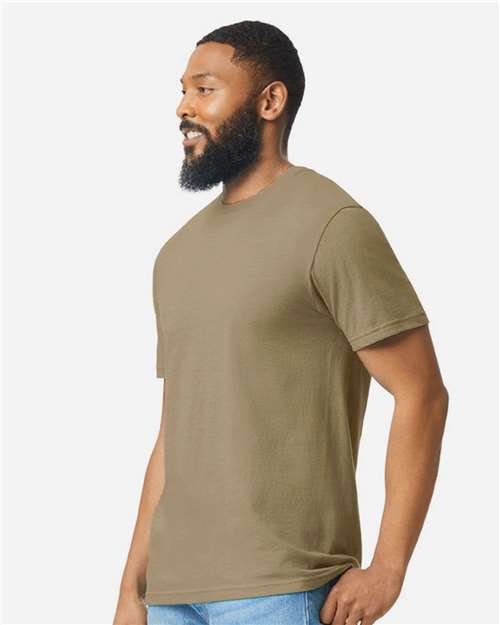 Gildan Unisex Softstyle® CVC T-Shirt - 64000CVC Dune Mist