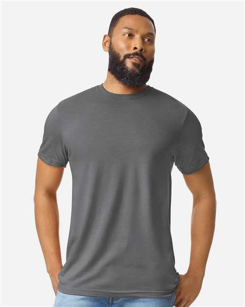 Gildan Unisex Softstyle® CVC T-Shirt - 64000CVC Gunmetal