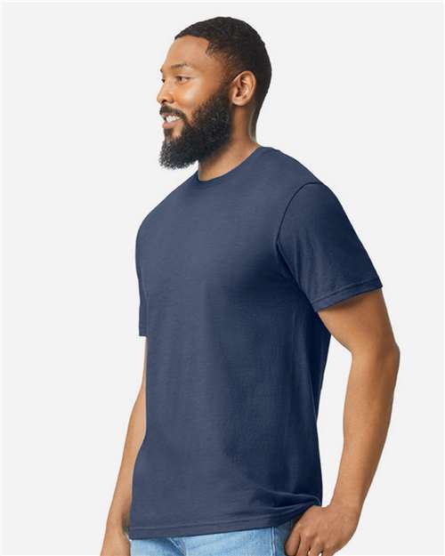 Gildan Unisex Softstyle® CVC T-Shirt - 64000CVC Navy Mist