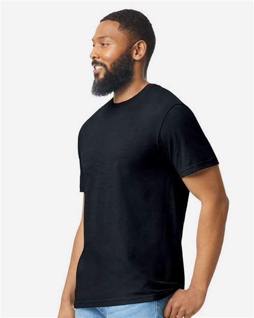Gildan Unisex Softstyle® CVC T-Shirt - 64000CVC Pitch Black