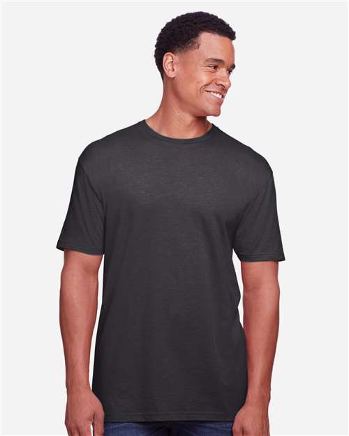 Gildan Unisex Softstyle® CVC T-Shirt - 64000CVC Pitch Black Mist