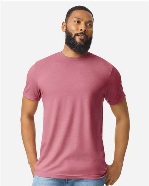 Gildan Unisex Softstyle® CVC T-Shirt - 64000CVC Plumrose