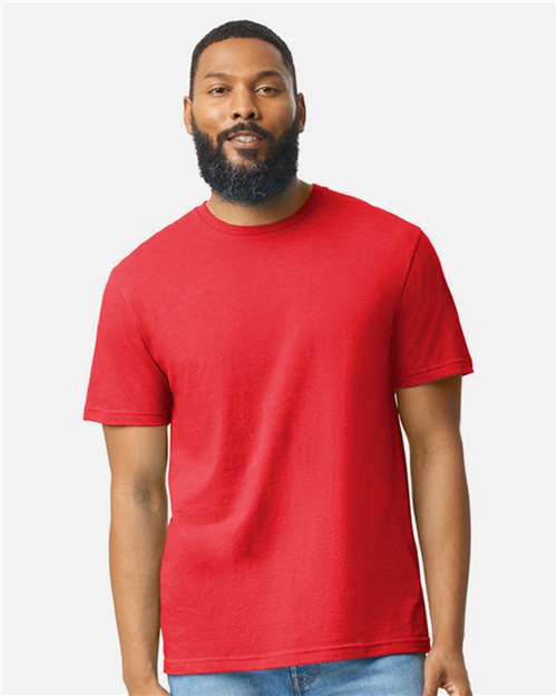 Gildan Unisex Softstyle® CVC T-Shirt - 64000CVC Red Mist