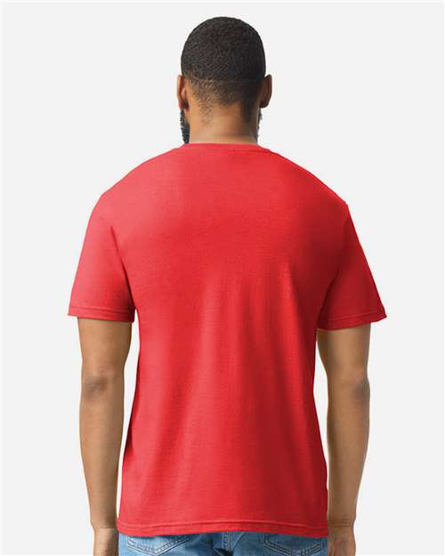 Gildan Unisex Softstyle® CVC T-Shirt - 64000CVC Red Mist
