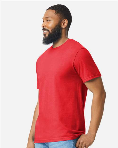 Gildan Unisex Softstyle® CVC T-Shirt - 64000CVC Red Mist