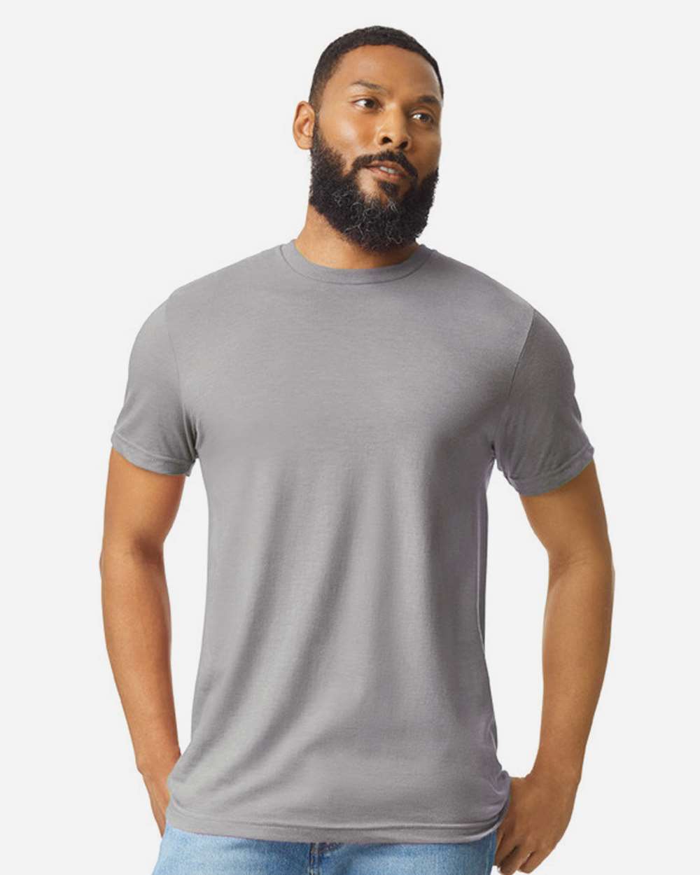 Gildan Unisex Softstyle® CVC T-Shirt - 64000CVC Cement