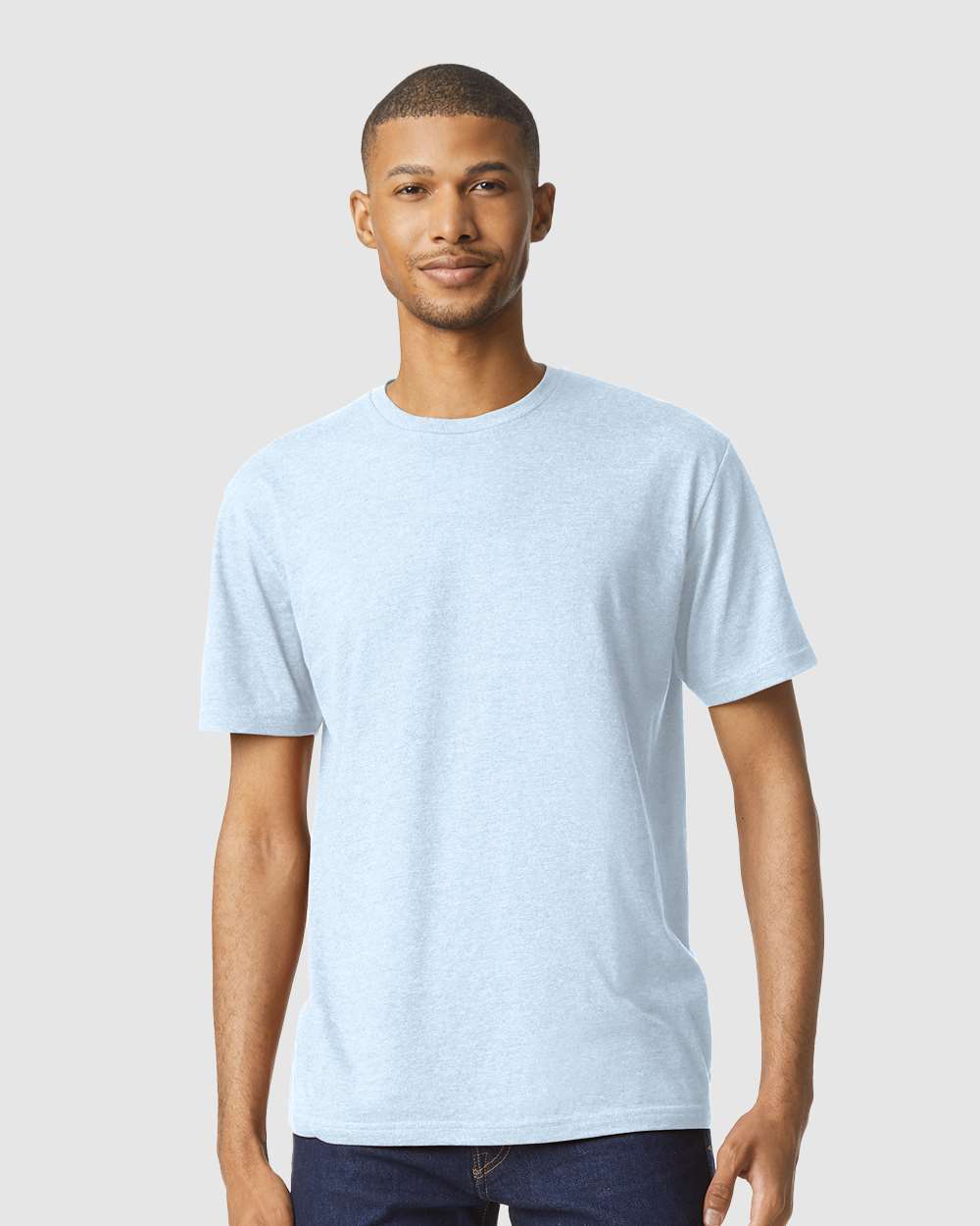 Gildan Unisex Softstyle® CVC T-Shirt - 64000CVC Light Blue Mist