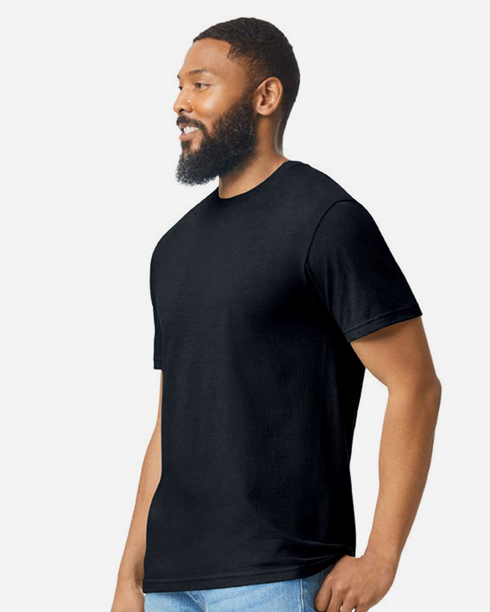 Gildan Unisex Softstyle® CVC T-Shirt - 64000CVC Pitch Black