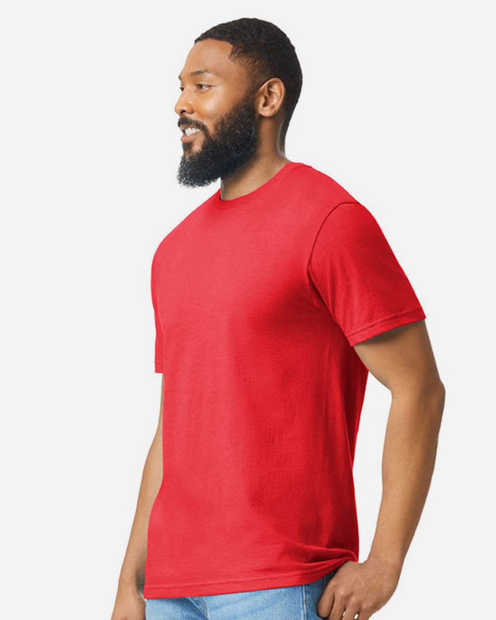 Gildan Unisex Softstyle® CVC T-Shirt - 64000CVC Red Mist