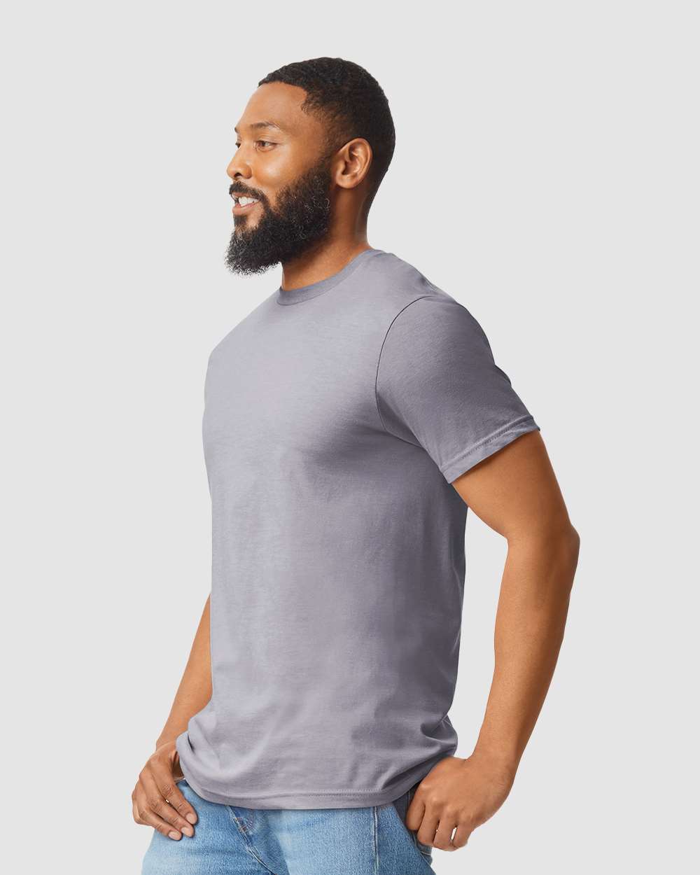 Gildan Unisex Softstyle® CVC T-Shirt - 64000CVC Sport Grey