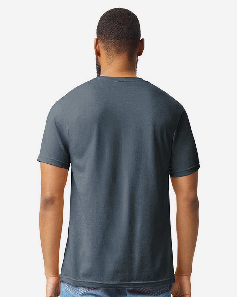 Gildan Unisex Softstyle® CVC T-Shirt - 64000CVC Steel Blue