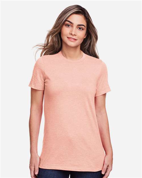 Gildan Women's Softstyle® CVC T-Shirt - 64001LCVC Dusty Rose