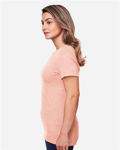 Gildan Women's Softstyle® CVC T-Shirt - 64001LCVC Dusty Rose