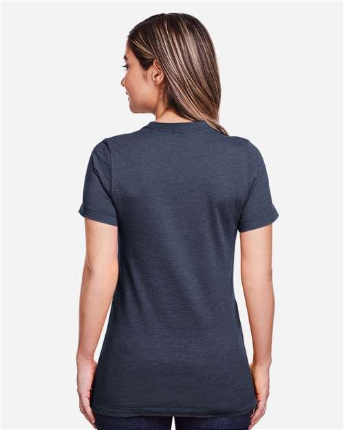 Gildan Women's Softstyle® CVC T-Shirt - 64001LCVC Navy Mist
