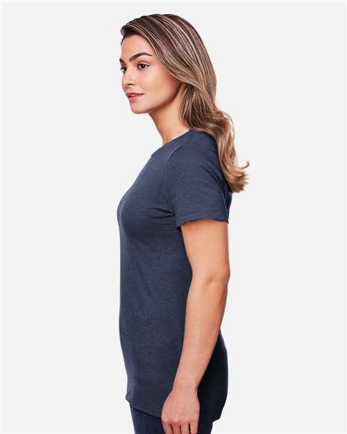 Gildan Women's Softstyle® CVC T-Shirt - 64001LCVC Navy Mist