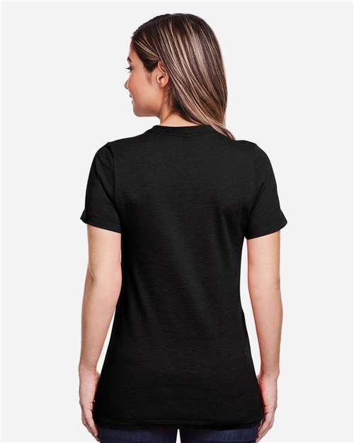 Gildan Women's Softstyle® CVC T-Shirt - 64001LCVC Pitch Black