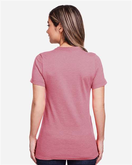 Gildan Women's Softstyle® CVC T-Shirt - 64001LCVC Plumrose