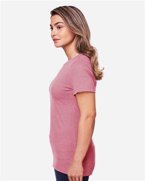 Gildan Women's Softstyle® CVC T-Shirt - 64001LCVC Plumrose