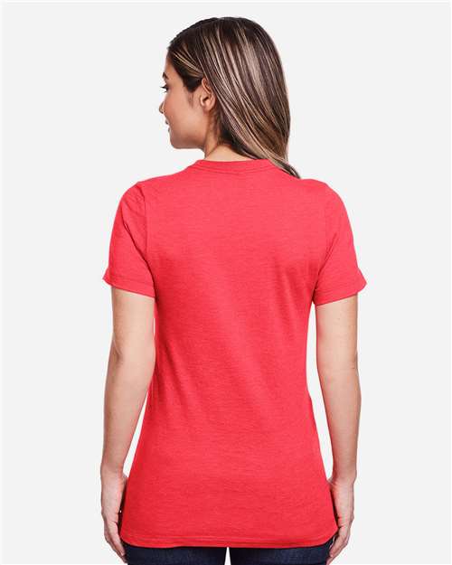 Gildan Women's Softstyle® CVC T-Shirt - 64001LCVC Red Mist