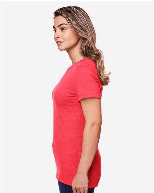 Gildan Women's Softstyle® CVC T-Shirt - 64001LCVC Red Mist