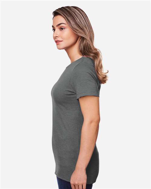 Gildan Women's Softstyle® CVC T-Shirt - 64001LCVC Gunmetal