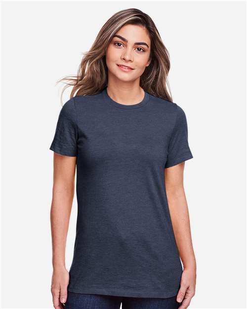 Gildan Women's Softstyle® CVC T-Shirt - 64001LCVC Navy Mist